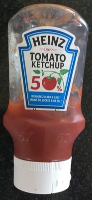 Ketchup 50% de Sucres et de Sel en Moins