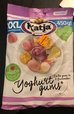 Katja Yoghurt Gums front packaging