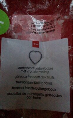 Gâteaux fondant aux fruits