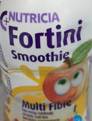 Fortini Multi fibre smoothie front packaging