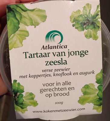 Tartaar van jonge zeesla