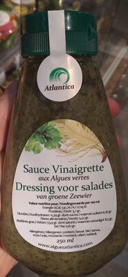 Saice vinaigrette aux algues vertes