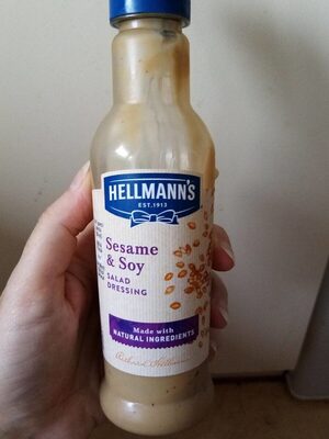 Sésame and soy salad dressing