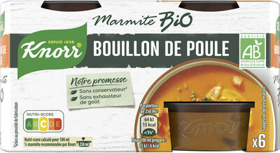Knorr bio jelly poule x6