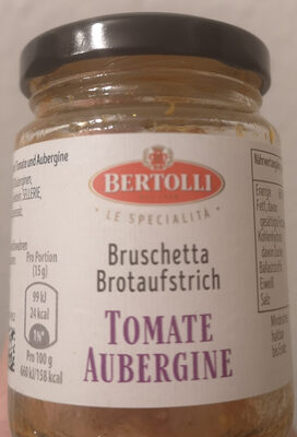 Bruschetta Brotaufstrich Tomate Aubergine