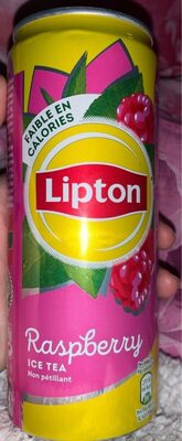 Lipton Rasberry front packaging