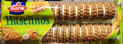 Haselinos Feines Haselnuss Gebäck Mit Creme Gefüllt