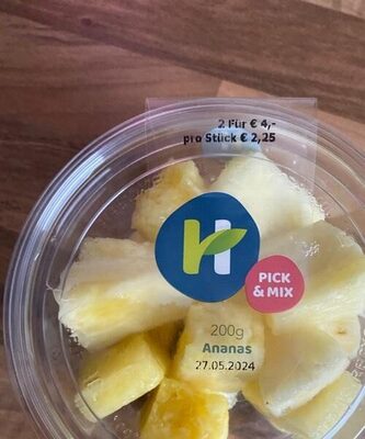 Ananas front packaging