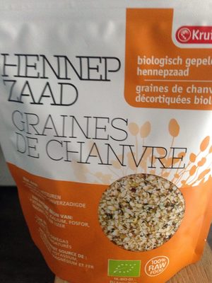 Kruidvat Graines De Chanvre Décortiquées Biologiques front packaging