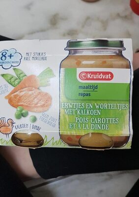 Kruidvat repas pois carotte et dinde