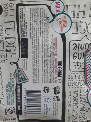 Milk chocolate fudge &brownie