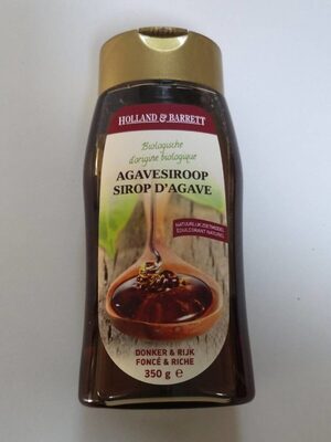 Sirop d'agave bio foncé et riche