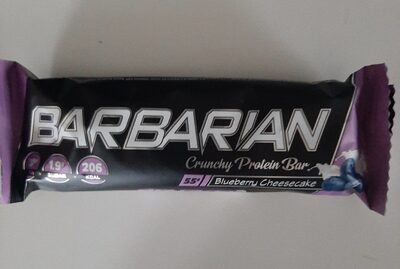 Blueberry cheesecake crunchy protein bar