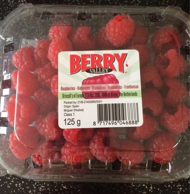 Framboises front packaging