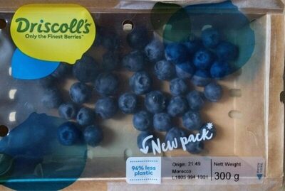 Myrtilles cultivées Origine Perou