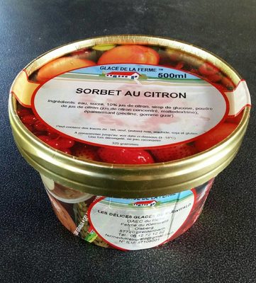 Sorbet au citron