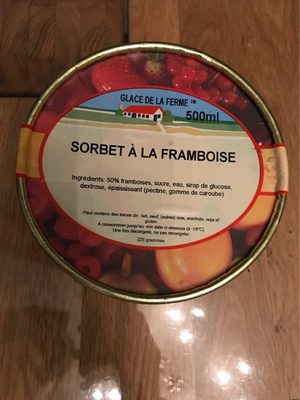 Sorbet à la framboise