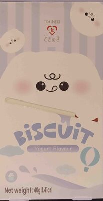 Biscuit yogurt flavor