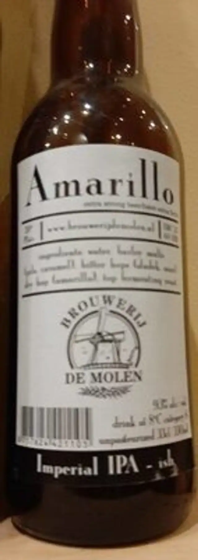 Amarillo cerveza front packaging