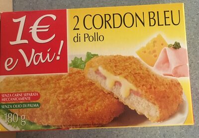 2 Cordon Bleu di Pollo front packaging