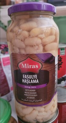 weiße Bohnen im Glas