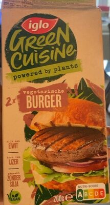 vegetarische burger x 2