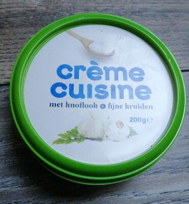 Crème cuisine front packaging