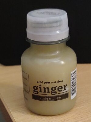 ginger shot front packaging