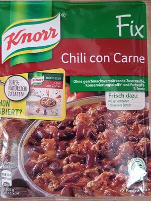 Chili con Carne Fix front packaging