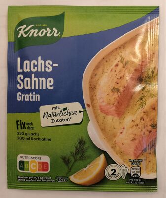 Lachs-Sahne Gratin