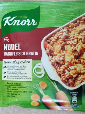 Nudel Hackfleisch Gratin