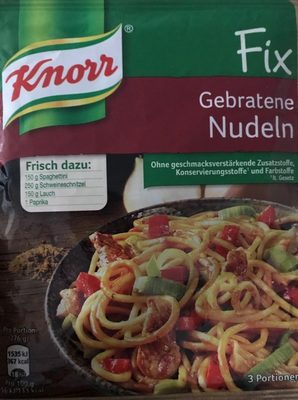 Fix Gebratene Asia Nudeln