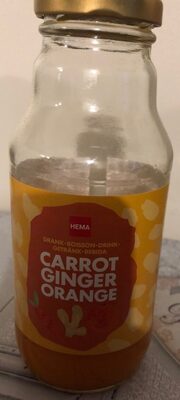 Jus carote orange ginger front packaging