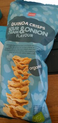 Quinoa crispa sour cream and onion flavor