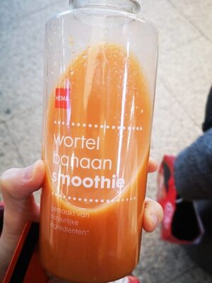 Wortel banaan smoothie