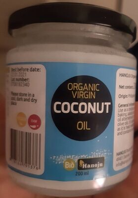 Organic Virgin Coconut oil