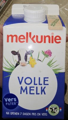 Volle melk front packaging