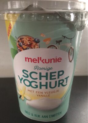 Romige schepyoghurt