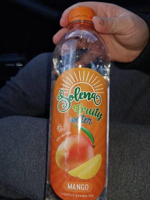 Eau gazeuse mangue low calories