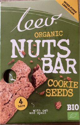 Nutd bar cookie seeds