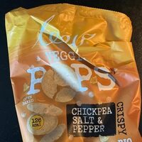 Veggie pops chickpea salt & pepper