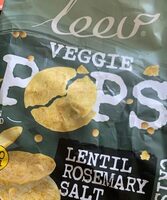 Veggie Pops Lentil Rosemary Salt
