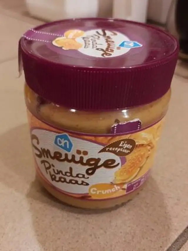 Smeuïge pindakaas front packaging