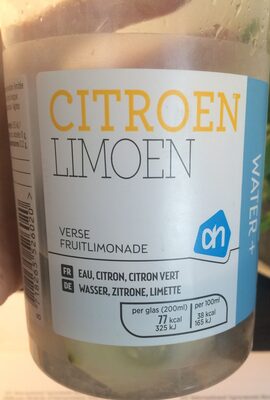Citroen limoen verse vruchtenlimonade