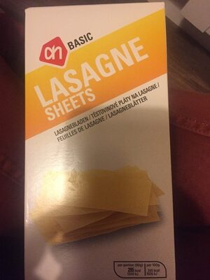 Lasagne sheets