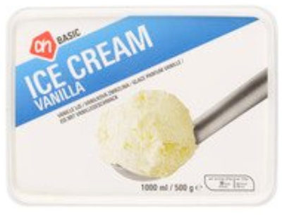 Ice cream vanilla