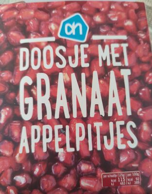 Doosje met granaatappels