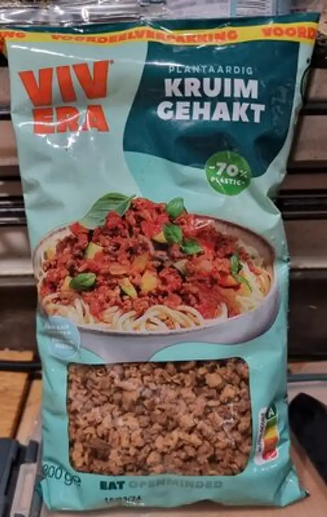 plantaardig kruim gehakt front packaging