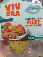 Vegetarisches Filet aus Spinat & Käse