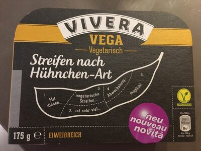 Streifen nach Hünchen-Art front packaging